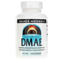 DMAE 351 Mg, 100 Capsules, by Source Naturals