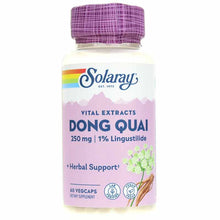 Dong Quai Root Extract 250 Mg, 60 Veg Capsules, by Solaray