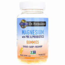 Dr. Formulated Magnesium Gummies, Orange Creme, by Garden of Life