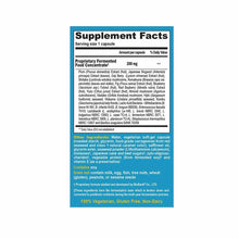 Supplement Facts label for Dr. Ohhira's Probiotics Professional Formula showing serving size, proprietary fermented food conc