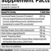 Senolytic Synergy, 60 Veg Capsules, by Designs For Health