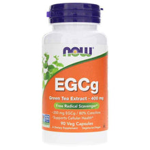 EGCg Green Tea Extract 400 Mg, 90 Veg Capsules, by NOW Foods