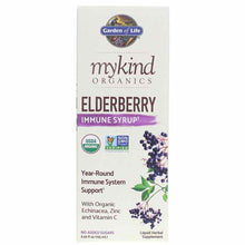 Elderberry Immune Syrup, by Garden of Life mykind Organics
