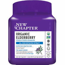 Elderberry Organic Gummies, by New Chapter
