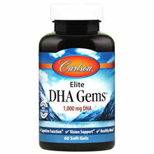 Elite DHA Gems, 60 Softgels, by Carlson Labs