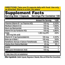 Energizing B-100, 100 Capsules, by Natures Life, image #4