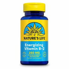 Energizing Vitamin B-2 250 Mg, 100 Tablets, by Natures Life