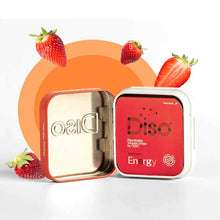 Energy Caffeine Supplements, Strawberry, 30 Strips, by Diso, image #3
