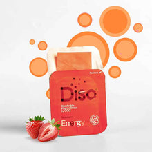 Energy Caffeine Supplements, Strawberry, 30 Strips, by Diso, image #4