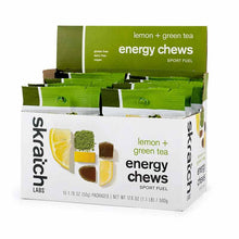 Energy Chews Sport Fuel, Lemon Green Tea, 10 Packets, by Skratch Labs