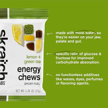 Energy Chews Sport Fuel, Lemon Green Tea, 10 Packets, by Skratch Labs, image #5
