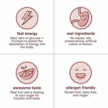 Energy Chews Sport Fuel, Sour Cherry, 10 Packets, by Skratch Labs, image #3