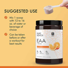 Essential Amino Acids + BCAA, Orange, 30 Servings, by Pure Power, image #5