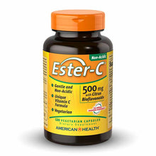 Ester-C 500 Mg w/Citrus Bioflavonoids, 120 Veg Capsules, by American Health