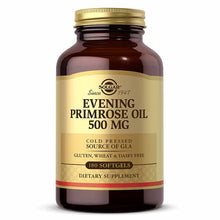 Evening Primrose Oil 500 Mg, 180 Softgels, by Solgar