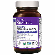 Fermented Vitamin B Complex, 60 Veg Tablets, by New Chapter