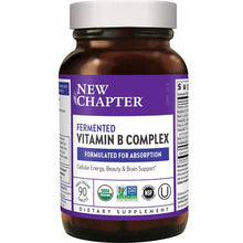 Fermented Vitamin B Complex, 90 Veg Tablets, by New Chapter