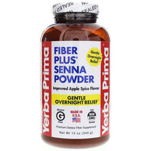 Fiber Plus Senna Powder, by Yerba Prima