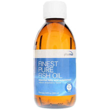 Finest Pure Fish Oil Liquid, Strawberry, 6.8 Oz, by Pharmax
