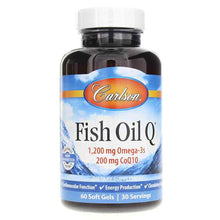 Fish OIl Q, 60 Softgels, by Carlson Labs