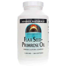 Flax Seed-Primrose Oil, 180 Softgels, by Source Naturals