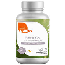 Flaxseed Oil 1000 Mg, by Zahler