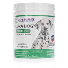 Flora Dog Probiotic 20 Billion CFU Powder, 30 Servings, by Vital Planet