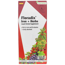 Floradix Iron + Herbs Liquid Extract, by Salus