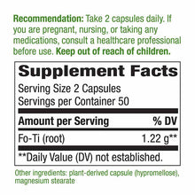 Fo-Ti Root, by Natures Way, image #2