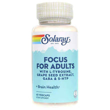 Focus for Adults, by Solaray