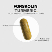 Olive-green capsule measuring 0.90 inches with textured surface against white circular background.