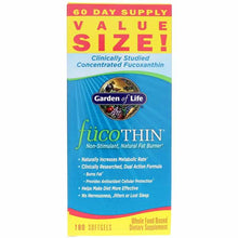 FucoThin Natural Fat Burner, 180 Softgels, by Garden of Life