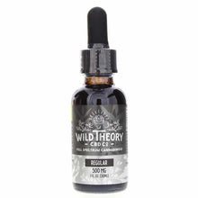 Full Spectrum CBD Oil Black Label Regular 500 Mg, by Wild Theory CBD