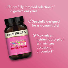 Full spectrum Enzymes for Women, 90 Capsules, by Dr. Mercola, image #4