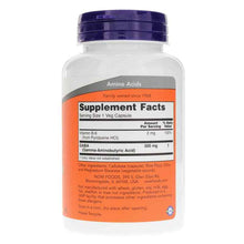 GABA 500 Mg, 100 Veg Capsules, by NOW Foods, image #2