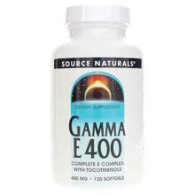 Gamma E 400, 120 Softgels, by Source Naturals