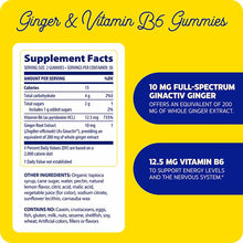 Ginger & Vitamin B6 Gummies, by Enzymedica, image #2