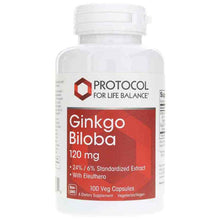 Ginkgo Biloba 120 Mg, by Protocol For Life Balance