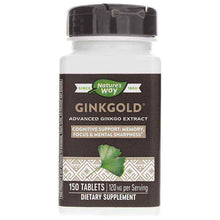 Ginkgold 60 Mg for Mental Sharpness, 150 Tablets, by Natures Way