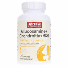 Glucosamine + Chondroitin + MSM, 120 Capsules, by Jarrow Formulas