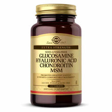 Glucosamine Hyaluronic Acid Chondroitin MSM Extra Strength, 120 Tablets, by Solgar