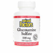 Glucosamine Sulfate 500 Mg, 180 Capsules, by Natural Factors