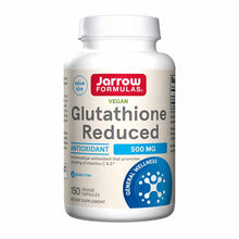 Glutathione Reduced 500 Mg, 150 Veg Capsules, by Jarrow Formulas