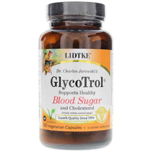 GlycoTrol Blood Sugar Support, 180 Veg Capsules, by Lidtke