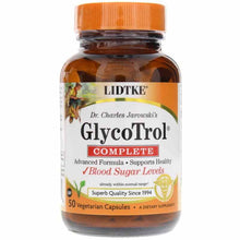 GlycoTrol Complete Blood Sugar Support, 50 Veg Capsules, by Lidtke