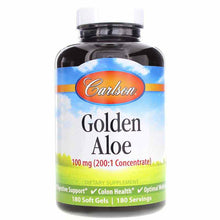 Golden Aloe 100 Mg, by Carlson Labs
