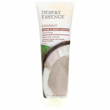 Hand & Body Lotion, Coconut, by Desert Essence