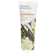 Hand & Body Lotion, Vanilla Chai, by Desert Essence