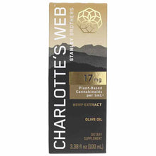 Hemp Extract 17 Mg, Olive Oil, 3.38 Oz, by Charlottes Web