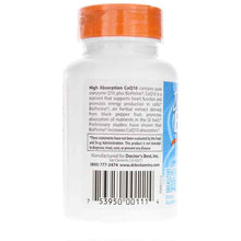 High Absorption CoQ10 200 Mg, 60 Veg Capsules, by Doctors Best, image #3